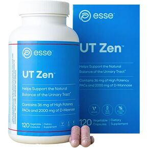 36 mg PAC Cranberry Pills for Women with 2000 mg Natural D-Mannose for UTI | 120 Capsules | Water-Soluble PACs | Clinically Proven for Urinary Tract & Bladder Health | Over The Counter & Made in USA in Saudi Arabia