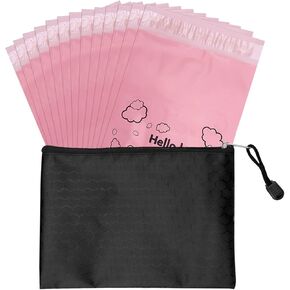 Sanitary Disposal Bags Pack of 100,Sanitary Pad Disposal Bags 7x12inches Pink Opaque Feminine Hygiene Disposal Bags with Storage Bag Sanitary Trash Bags for Tampons,Sanitary Liners in Kuwait