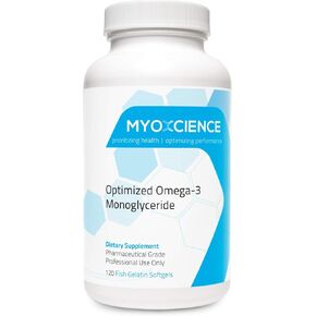 MonoSorb 1300 | Extra Strength Fish Oil | 600 mg EPA | 260 mg DHA | Monoglyceride Form | IFOS Certified | Enteric Coated | Small, 60 Caps