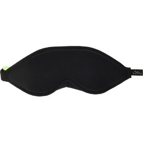 Block Out Lightweight Sleep Eye Shade with Earplugs, Black
