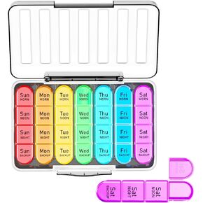 دافيكي منظم حبوب الدواء الأسبوعي مقاوم للرطوبة 4 مرات في اليوم in Kuwait