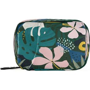 Naanle Custom Pill Box 7 Day Customizable Personalized Pill Case Travel Pill Organizer Bag with Zipper Portable Weekly Case Compact Size for Vitamin Supplement Holder…