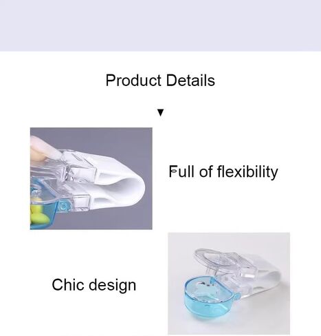 قطعة واحدة من جهاز أخذ حبوب الدواء المحمول، مزيل حبوب الدواء، بدون تلامس، أداة سهلة لإخراج الدواء لكبار السن، والأفراد الذين يعانون من ضعف أيدي كبار السن من التهاب المفاصل in Kuwait