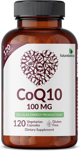 Futurebiotics CoQ10 100 MG Cellular Energy Production, 60 Vegetarian Capsules in Kuwait