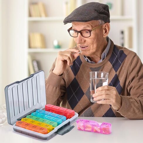 دافيكي منظم حبوب الدواء الأسبوعي مقاوم للرطوبة 4 مرات في اليوم in Kuwait