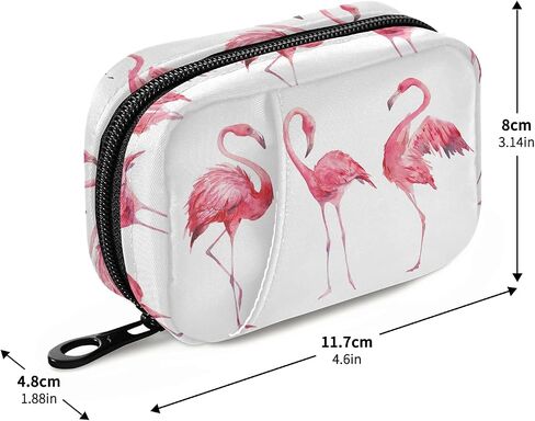 Naanle Custom Pill Box 7 Day Customizable Personalized Pill Case Travel Pill Organizer Bag with Zipper Portable Weekly Case Compact Size for Vitamin Supplement Holder… in Kuwait