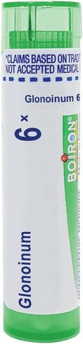 Boiron Glonoinum 6X Homeopathic Medicine for Sudden Hot Flash & Headaches - 80 Pellets in Saudi Arabia