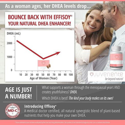 مكمل غذائي طبيعي لمناعة اليأس الياباني Juveriente® Efisoy® من أجل 60 قرص لمدة 30 يومًا - أيضًا معزز طبيعي للمناعة ومضاد للأكسدة من حبوب الصويا المتخمرة in Saudi Arabia