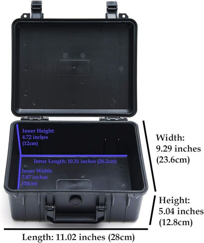 صندوق تخزين الادوية / صندوق قفل؛ امن وتخزين وتنظيم الادوية الطبية والحبوب؛ محمول ومتين وآمن؛ قابل للقفل مع اقفال تعليق in Kuwait