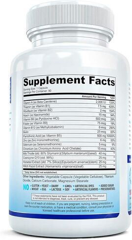 ClearZine Acne Pills for Teens & Adults | Clear Skin Supplement, Vitamins for Hormonal & Cystic Acne | Stop Breakouts, Oily Skin and Zits, 90 Caps in Saudi Arabia