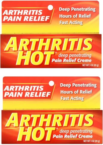Arthritis Hot Pain Relief Creme 3 oz (Pack of 2) in Saudi Arabia