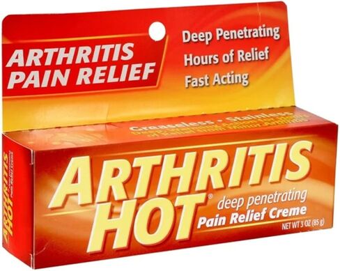 Arthritis Hot Pain Relief Creme 3 oz (Pack of 2) in Saudi Arabia