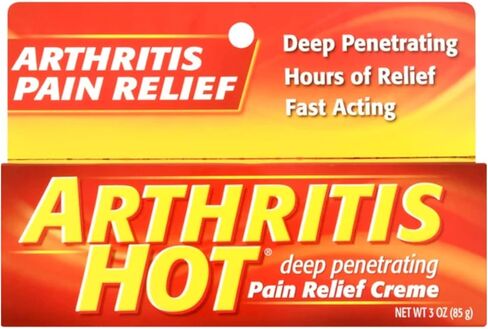 Arthritis Hot Pain Relief Creme 3 oz (Pack of 2) in Saudi Arabia