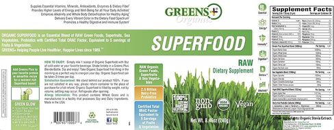 Greens+ Organic Wild Berry Superfood Powder Packet, Superfoods for Morning Kick, Energy & Vitality Boost, Nutrition & Vibrant Health, Dietary Supplement, Vegan Soy/Dairy/Gluten Free (15 Sticks) in Saudi Arabia