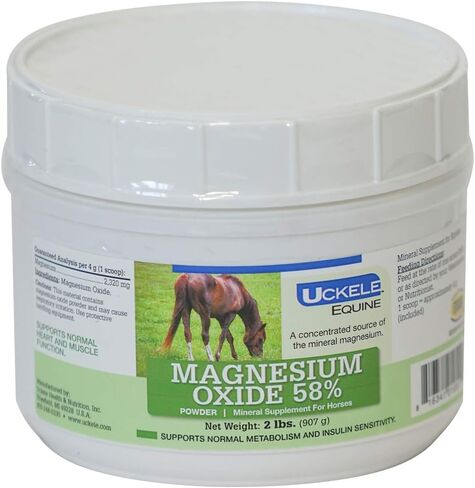 Uckele Magnesium Oxide Horse Supplement - Horse Vitamin & Mineral Supplement - 10 Pound (lb) in Kuwait