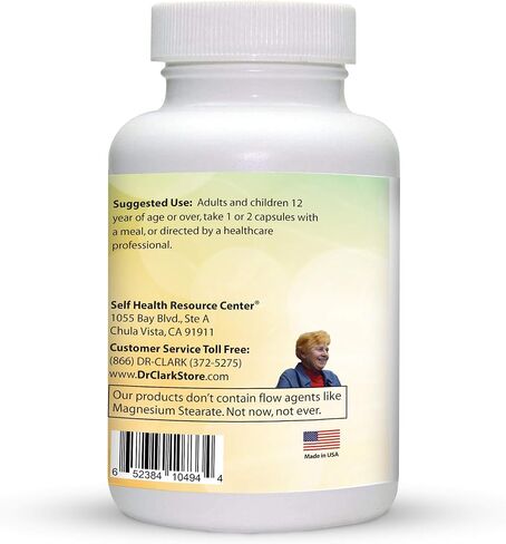 Dr. Clark Betaine HCL Digestive Enzymes - Acid Reflux Medicine, Hydrochloric Acid Protein Supplement, Optimal Digestion Formula, 100 Gelatin Capsules, 425 mg in Saudi Arabia