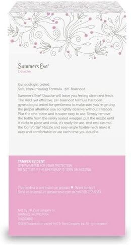 Summer's Eve Feminine Douche, Island Splash, 4 Ct. 4.5 oz. (Pack of 3) in Saudi Arabia