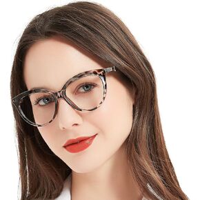 نظارات قراءة كبيرة الحجم من MARE AZZURO للنساء قراء دائريين عصريين 1.0 1.25 1.5 1.75 2.0 2.25 2.5 2.75 3.0 3.5 in Saudi Arabia