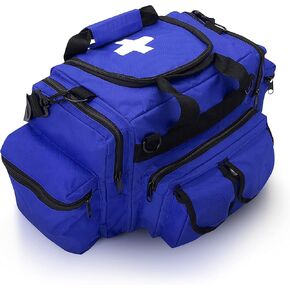 ASA TECHMED First Aid Responder EMS Emergency Medical Trauma Bag Deluxe, Black