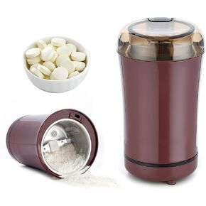 Multifunctional Electric Pill Crusher Grinder- Grind The Medicine and Vitamin of Different Sizes into Powder-Pill Grinder for Elderly, Children or Pets, Pill Cutters for Small or Large Pills (Purple)