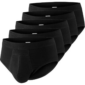 بروتكدري - ملابس داخلية داخلية قطنية للرجال قابلة للغسل لعلاج سلس البول، مع منطقة أمامية ماصة، أبيض متوسط in Kuwait