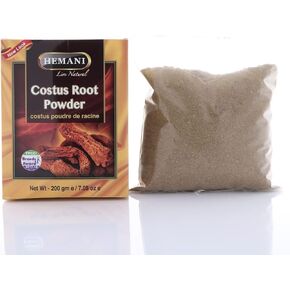 HEMANI Costus Root Powder - Qist Al Hindi - Saussurea Lappa - 100% Natural - A + Quality - 200g (7.05oz) in Saudi Arabia
