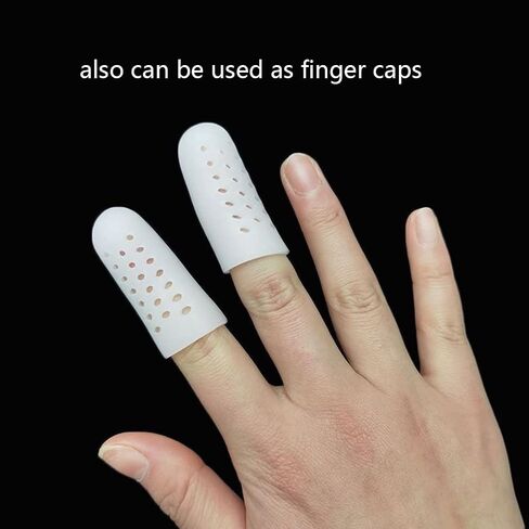 30 Pieces Gel Toe Caps, Silicone Toe Protector, Toe Covers, Protect Toe from Rubbing, Ingrown Toenails, Corns, Blisters, Hammer Toes and Other Painful Toe Problems in Saudi Arabia