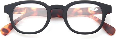 Kerecsen Reading Glasses 5 Pack Unisex Fashion Spring Hinge with Pattern Design Readers in Kuwait