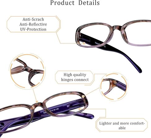 LifeArt 4 Pairs Reading Glasses, Blue Light Blocking Glasses, Computer Reading in Saudi Arabia