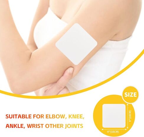 ضمادات إسفنجية من بولينيو 12 عبوة، 10.16 سم × 10.16 سم، هيدروفيليك، شديدة الامتصاص - وسائد ناعمة غير لاصقة، لجروح القرح in Kuwait