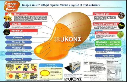 Kangen Ukon Turmeric من ENAGIC 100% كبسولات نباتية متعددة الفيتامينات العضوية in Saudi Arabia