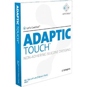 Adaptic Touch Non-Adhering Dressing Cellulose Acetate, Silicone 3 X 4.25 Inch, 500502 - Box of 10 in Saudi Arabia