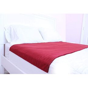 Cycleliners Period Bed Sheets Protector - Waterproof, Leakproof, Reusable, and Washable Menstrual Bed Pad (Twin, Black)