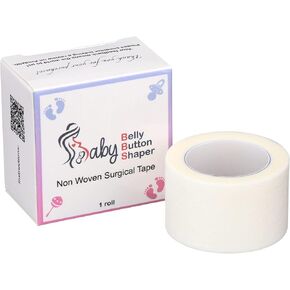 Non-Woven Micropore Paper Tape 10 yards and 1-inch thick Bandage For Baby's Skin Baby adhesive Micropore Baby Belly Button Tape Breathable Adhesive | Baby Care Products