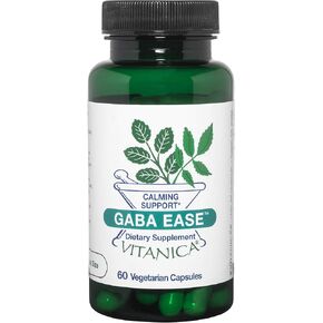 Vitanica, GABA Ease، دعم مهدئ، نباتي، 60 كبسولة in Saudi Arabia