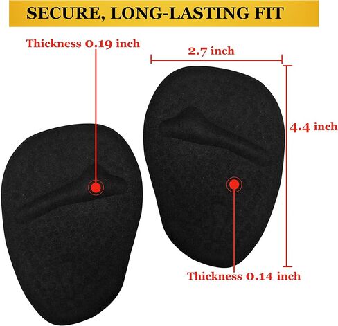 Metatarsal Pads - Ball of Foot Cushions - High Heel Cushion, High Heel Inserts for Shoe Comfort- Foot Pain Relief Soft Forefoot Pads with Non Slip Back in Saudi Arabia