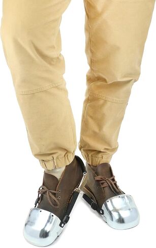 QWORK Steel Toe Guard, Metatarsal Guards, Foot Guard with Adjustable Straps, Universal Size for Men and Women, 1 Pair in Kuwait