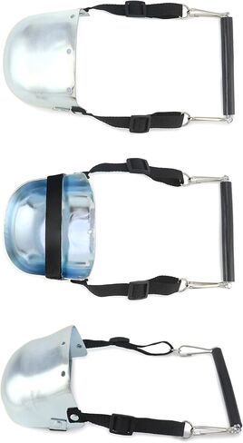 QWORK Steel Toe Guard, Metatarsal Guards, Foot Guard with Adjustable Straps, Universal Size for Men and Women, 1 Pair in Kuwait