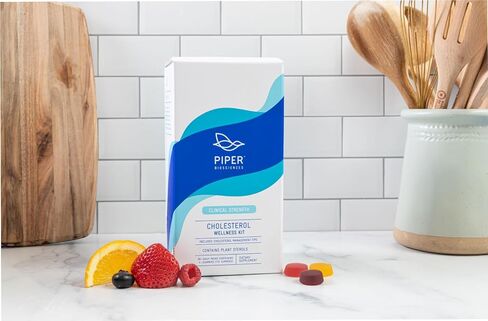 Piper Biosciences Plant Sterol Gummies: Vegan Plant Sterols Supplement (2 Boxes, 224 Gummies): Chewable Phytosterol Gummy Supplements in Saudi Arabia