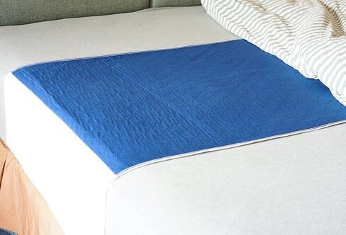 Jadefun 2 حزمة من وسادات السرير القابلة لإعادة الاستخدام والغسل مقاس 34 × 36، قابلة للثني ومقاومة للماء مبطنة من القطن العلوي، واقي مرتبة مناسب لسرير مزدوج للبالغين والأطفال الصغار والحيوانات الأليفة in Kuwait