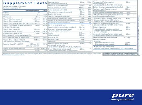 مجموعة Pure Encapsulations النسائية النقية | مكمل لدعم صحة العظام والقلب والأوعية الدموية والبقعية والثدي* | 30 علبة in Saudi Arabia