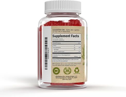 Yerba Mate Gummies 60,000 MG High Potency - Tastier, More Effective Way for Yerba Mate Benefits - All Natural Energy, Power, Focus and Clarity Boosting Supplement - Made in The USA 60 Count in Kuwait