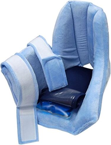 كعب قابل للتعديل من Skil-Care مع عبوة جل تبريد - تخفيف نتوءات الكعب، ودعم الكعب للأوتار المصابة، والانثناء الأخمصي، والتهاب وتر العرقوب، وألم الكعب - متوسط، حذاء فردي in Kuwait