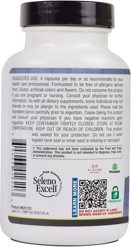 Ortho Molecular - Thyrotain - 120 Capsules in Saudi Arabia