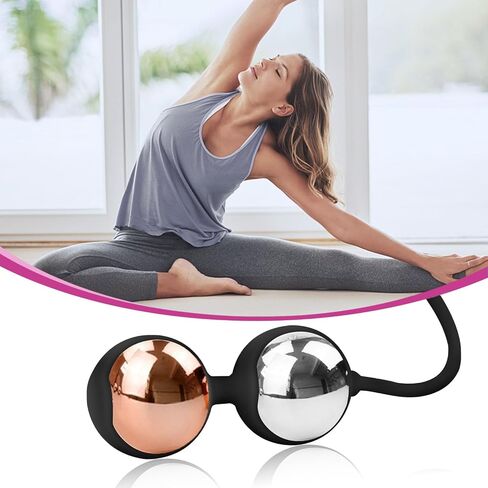 Kegel Balls Weighted - Kegel Exercise Kit Weights Sets to Tone and Strengthen Your Pelvic Floor Muscle - Recommended for Women & Girls Bladder Control and Pelvic Floor Muscle Exerc in Saudi Arabia