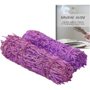Ancientveda Nag Champa المعطرة Sage Smudge Sticks 2 Pack مع الزيوت العطرية العلاجية وزيت العطر للتنظيف والتأمل والعلاج العطري (Nag Champa) in Kuwait