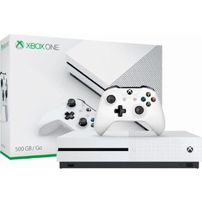 Microsoft - Xbox One S 500GB Console - White - ZQ9-00028 (Renewed) in Saudi Arabia