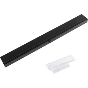 Sensor Bar for Wii, Wireless Sensor Bar for Nintendo Wii and Wii U Console | Includes Clear Stand, Black in Saudi Arabia