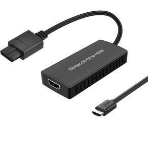 Y.D.F N64 to HDMI Converter, HD Link Cable for N64, Nintendo 64 to HDMI Compatible Nintendo 64/ Game Cube/SNES/SFC（Plug and Play, no Power Supply Required.） in Saudi Arabia