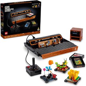 LEGO Icons Atari 2600 Building Set 10306 - Retro Video Game Console and Gaming Cartridge Replicas, Featuring Minifigure and Joystick, Nostalgic 80s Gift for Gamers and Adults in Saudi Arabia